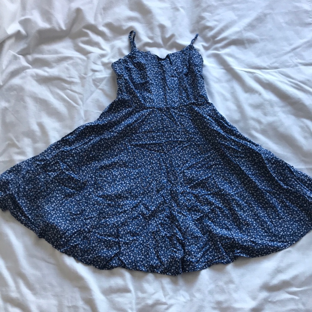 Blue dress